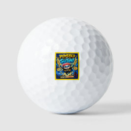 Pelotas De Golf Con energía de Sushi – Lindo Superhéroe Sushi