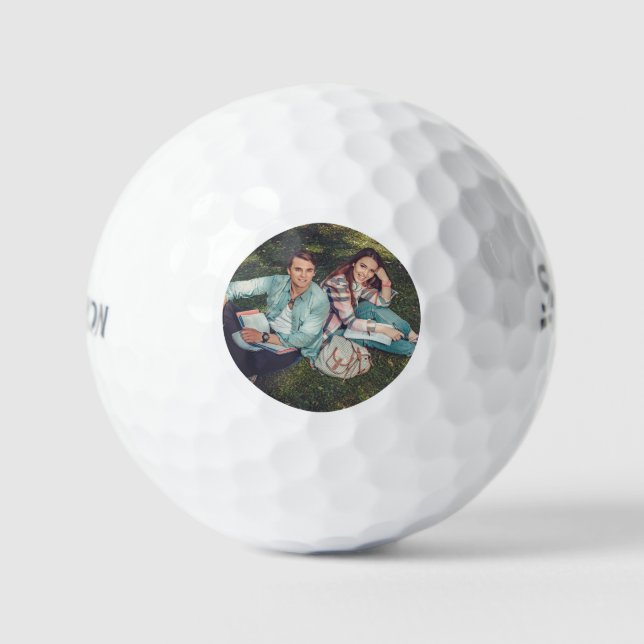 Pelotas de Golf con Foto Profesional Simple (Anverso)