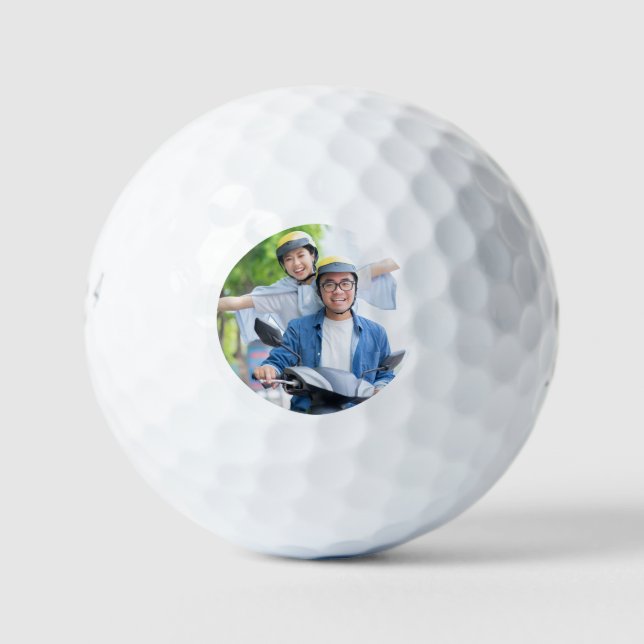 Pelotas de Golf con Foto Profesional Simple (Anverso)
