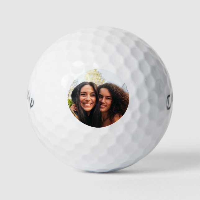 Pelotas de Golf con Foto Profesional Simple (Anverso)