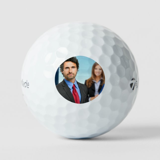 Pelotas de Golf con Foto Profesional Simple (Anverso)