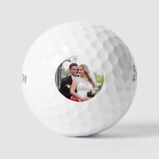 Pelotas de Golf con Foto Profesional Simple (Anverso)