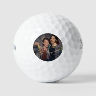 Pelotas de Golf con Foto Simple Mínima