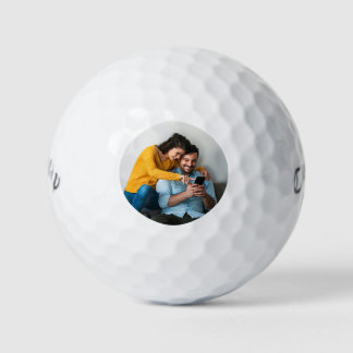 Pelotas de Golf con Foto Simple Mínima