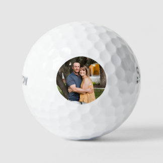 Pelotas de Golf con Foto Simple Mínima