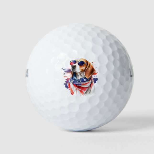 Pelotas de Golf con Fotos Simples Personalizadas (Anverso)