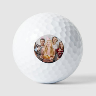 Pelotas de Golf con Fotos Simples Personalizadas