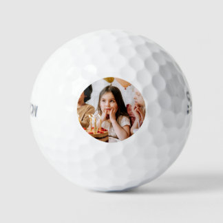 Pelotas de Golf con Fotos Simples Personalizadas