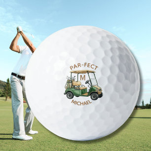 Pelotas de golf con monograma personalizado Par-fe