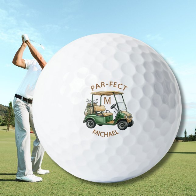 Pelotas de golf con monograma personalizado Par-fe (Subido por el creador)