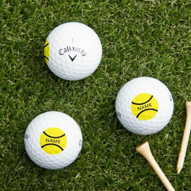 Pelotas de Golf con Nombre Personalizado Ideales p (Césped in situ)