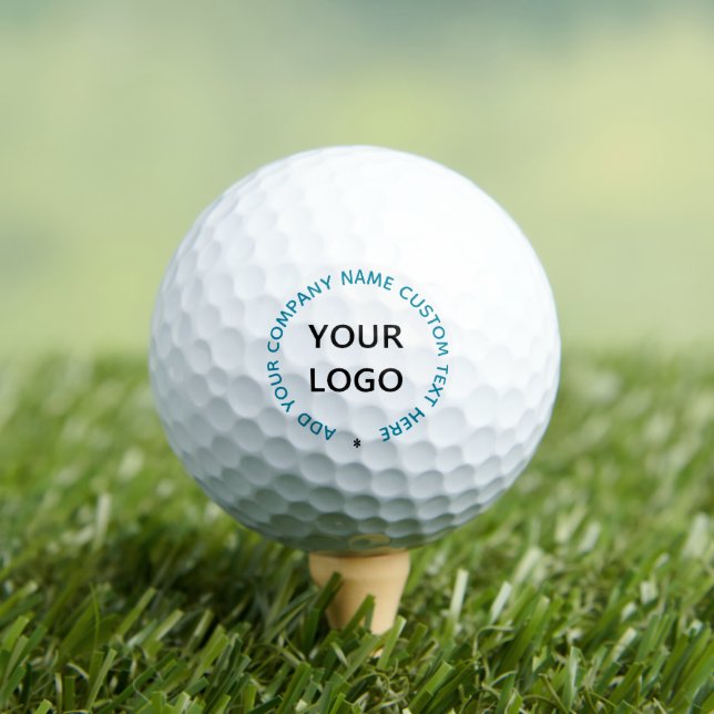 Pelotas de Golf con Texto Personalizado de Marca D (Camiseta in situ)