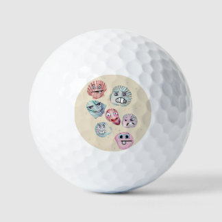 Pelotas De Golf conchas oceánicas