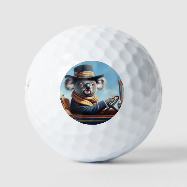Pelotas De Golf Conducción de Koala (Anverso)