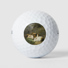 Pelotas De Golf Conejillos de Indias (por George Morland)