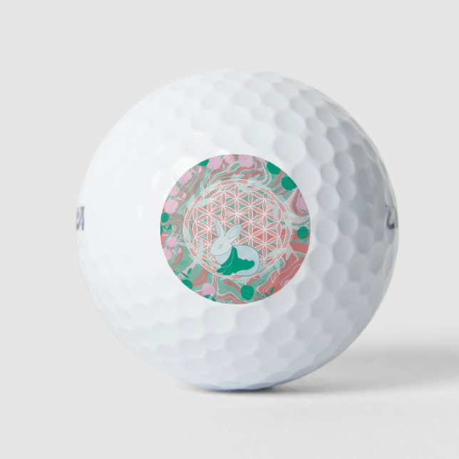 Pelotas De Golf Conejo (Anverso)