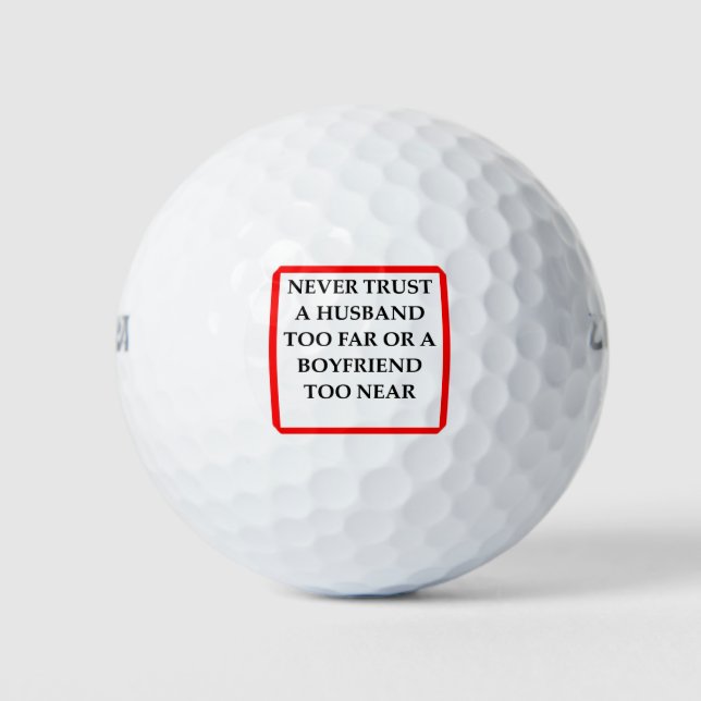 PELOTAS DE GOLF CONFIANZA (Anverso)