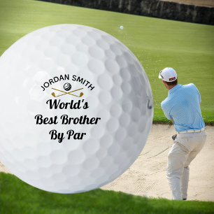 Pelotas De Golf Conjunto de nombres personalizados del mejor herma