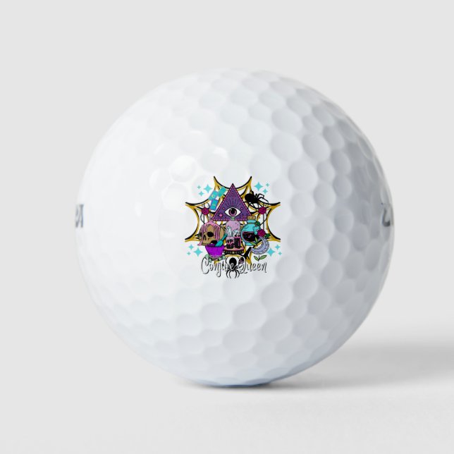 Pelotas De Golf Conjure Queen (Anverso)
