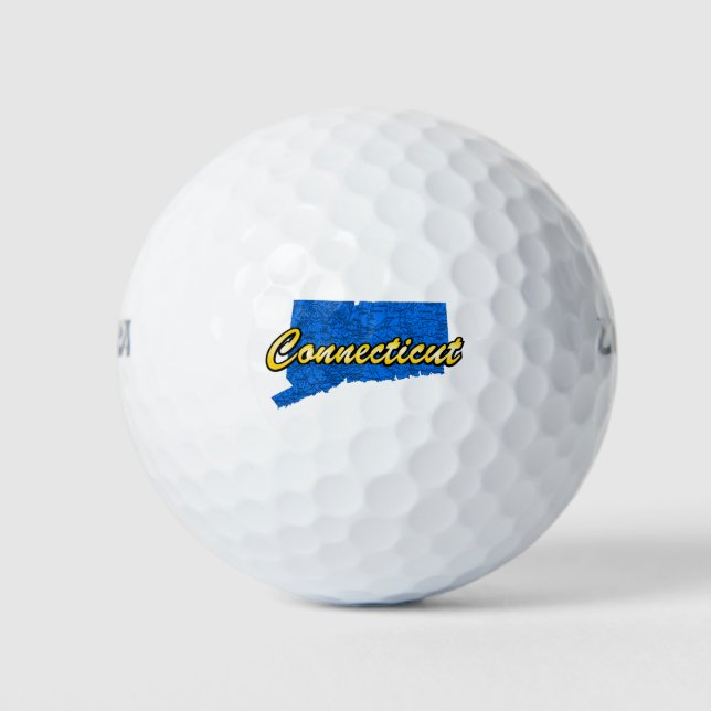 Pelotas De Golf Connecticut (Anverso)