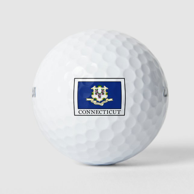 Pelotas De Golf Connecticut (Anverso)