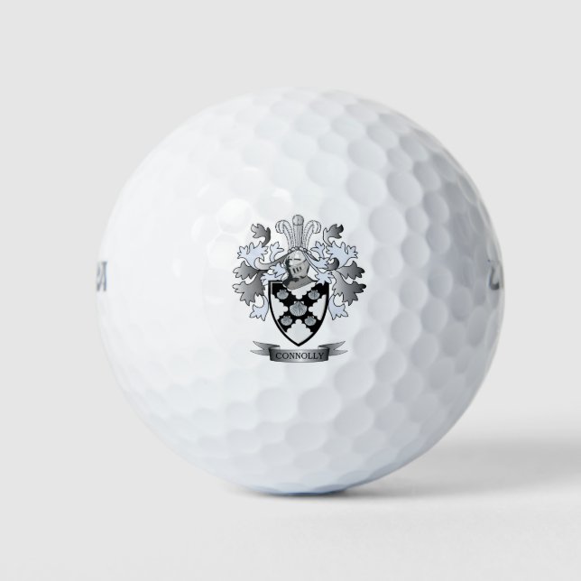 Pelotas De Golf Connolly Coat of Arms (Anverso)