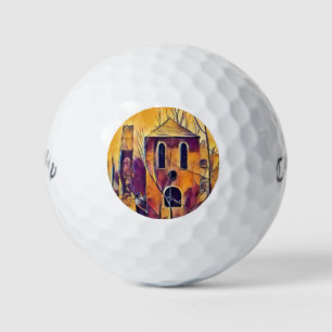 PELOTAS DE GOLF CONSTRUCCIÓN DE INGLATERRA VICTORIANA