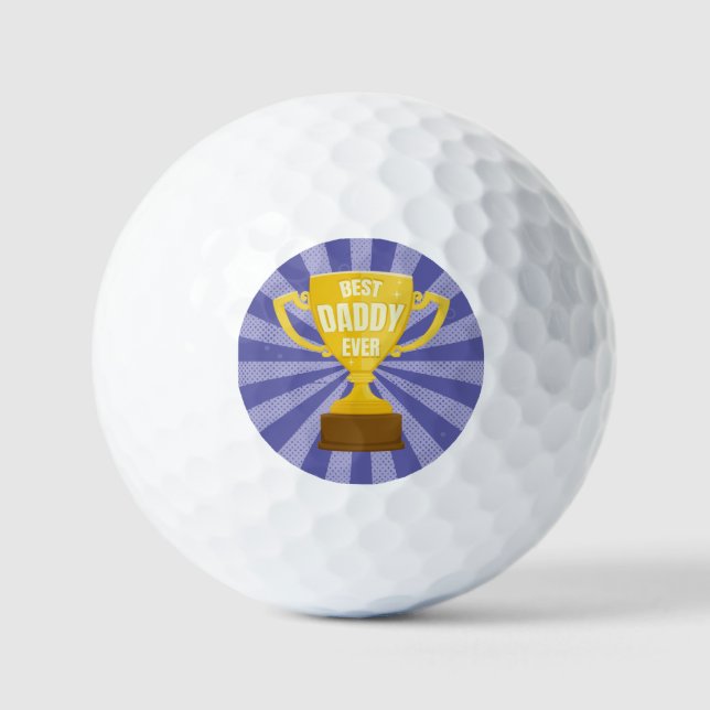 Pelotas De Golf Copa Guay del Día del Padre Retro (Anverso)