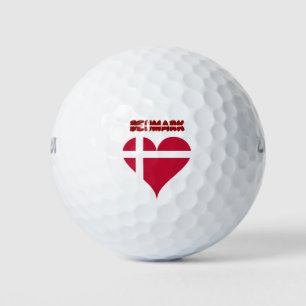 Pelotas De Golf Corazón danés