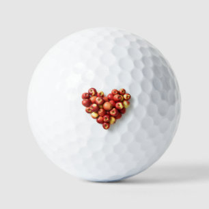 Pelotas De Golf Corazón de Apple