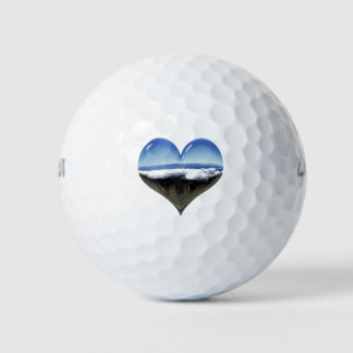 Pelotas De Golf Corazones cromados