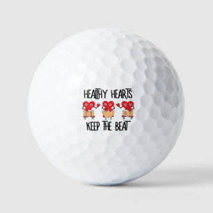 Pelotas De Golf Corazones sanos