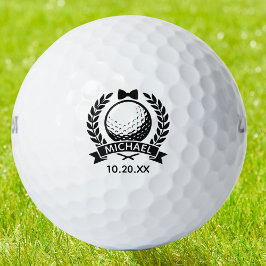 Pelotas De Golf Corbatín de gala para el padrino de la boda Elegan