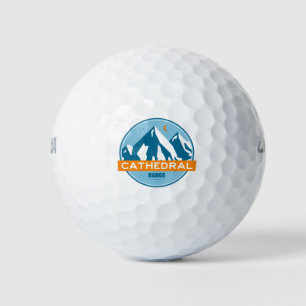 Pelotas De Golf Cordillera de Catedral de California