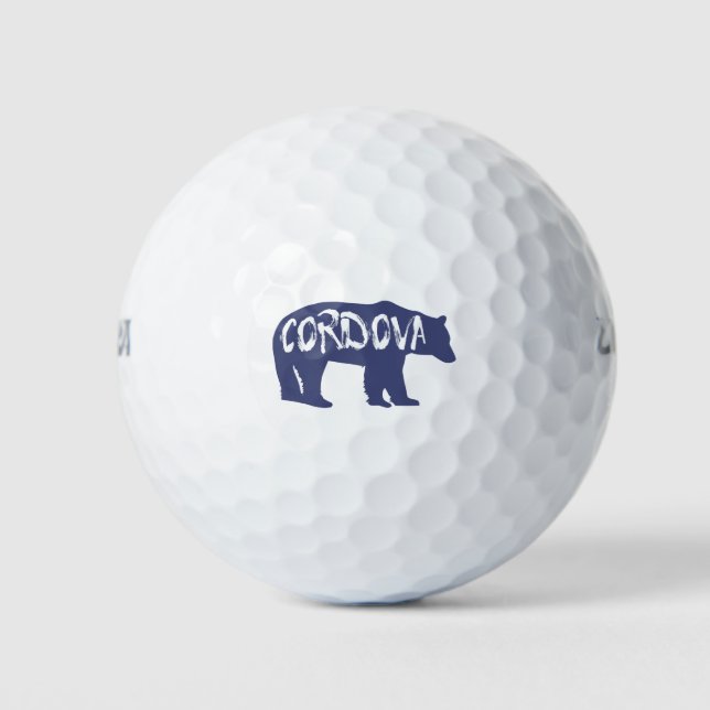 Pelotas De Golf Cordova Alaska Bear (Anverso)