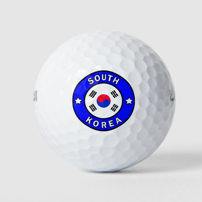 Pelotas De Golf Corea del Sur (Anverso)