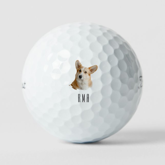 Pelotas De Golf Corgi (Anverso)