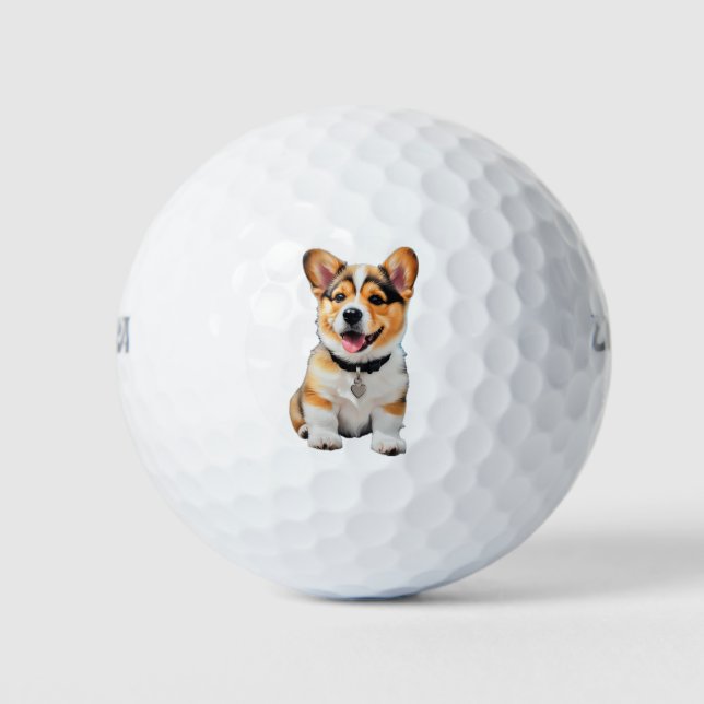Pelotas De Golf Corgi Golf Balls (Anverso)