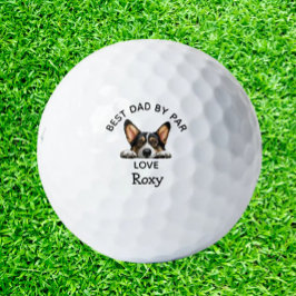 Pelotas De Golf Corgi negro