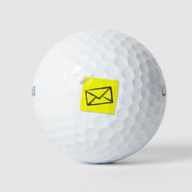 Pelotas De Golf Correo (Anverso)