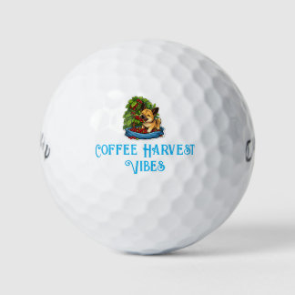 Pelotas De Golf Cosecha de Café de Cachorro Adorable