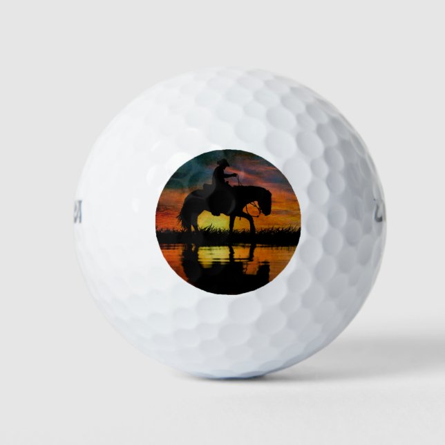 Pelotas De Golf Cowboy Golf Ball (Anverso)