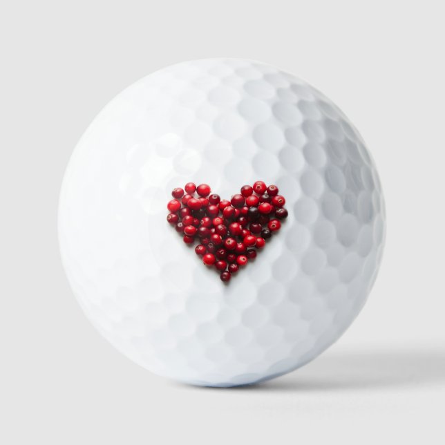 Pelotas De Golf Cranberry Heart (Anverso)