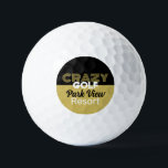 Pelotas De Golf Crazy Golf Slogan, Mini Campo de Golf<br><div class="desc">Crazy Golf Slogan,  Mini Golf Course Balls cerca de la Business Card Store.</div>