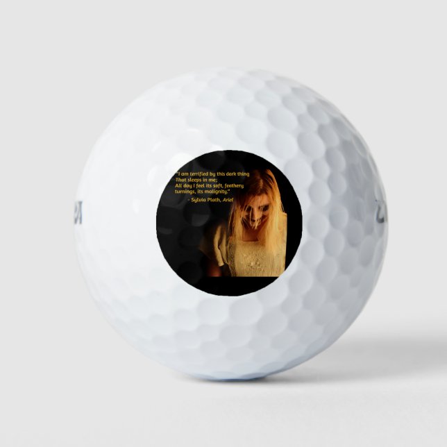 Pelotas De Golf crazy woman (Anverso)