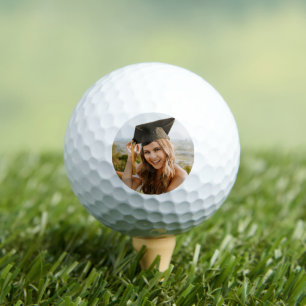 Pelotas De Golf Crea Tu Propia Fiesta de Graduación con Fotos Pers