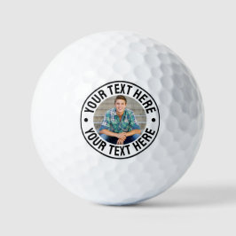 Pelotas De Golf Crea tu Propia Foto