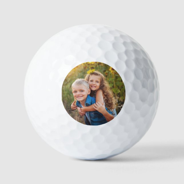 Pelotas De Golf Crea tu propia foto (Anverso)