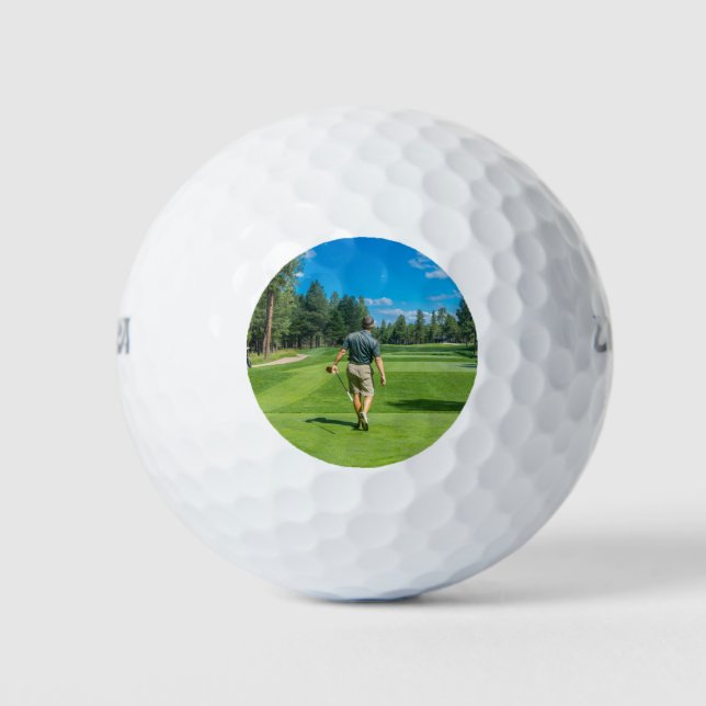 Pelotas De Golf Crea tu propia foto (Anverso)