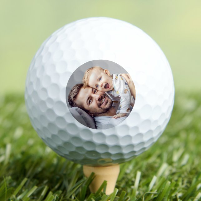 Pelotas De Golf Crea tu propia foto (Create your Own Photo Golf Balls)